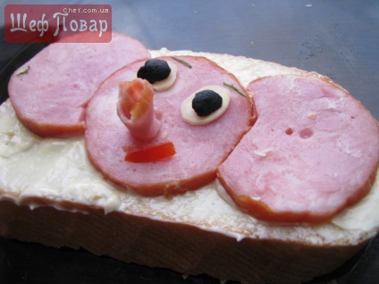 Детский Бутерброд Фото Рецепт Простой