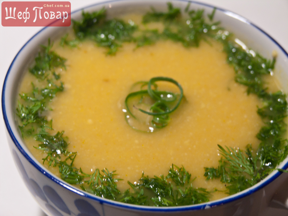 Крем-суп из цветной капусты с сыром
