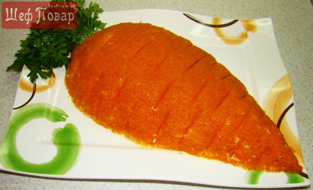 Салат морковь 