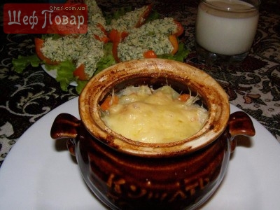 Рецепт жаркое горшочке