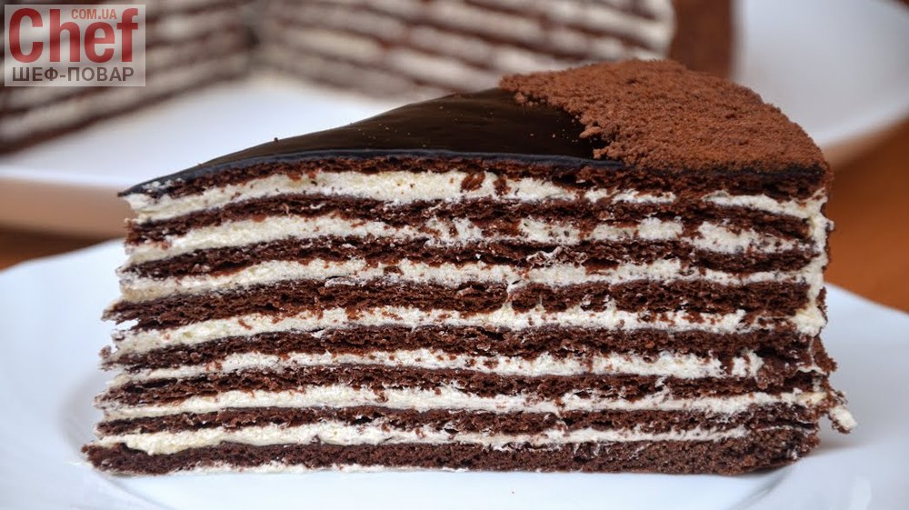Торт Медовый Шоколадный Рецепт С Фото