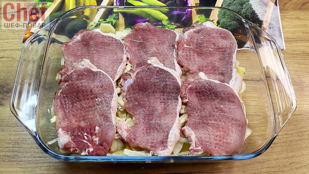 Мясо по-французски из свинины в духовке пошаговый рецепт с фото