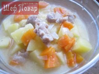 Картошка с мясом