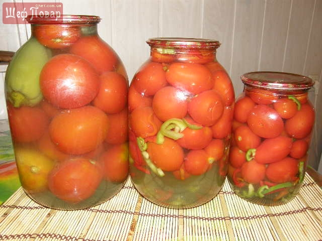 Консервированные помидорки