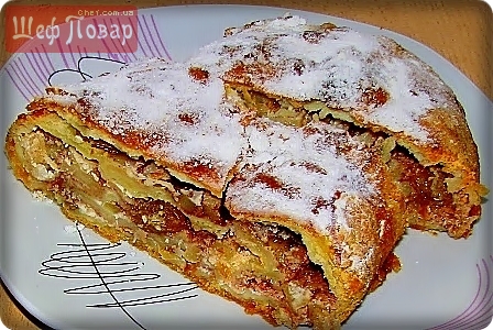 Apfelstrudel - венский штрудель