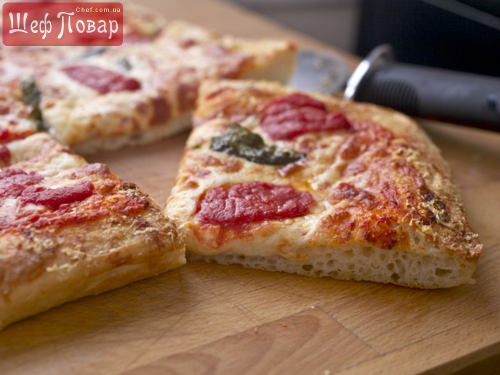 Легкий рецепт квадратной пиццы дома