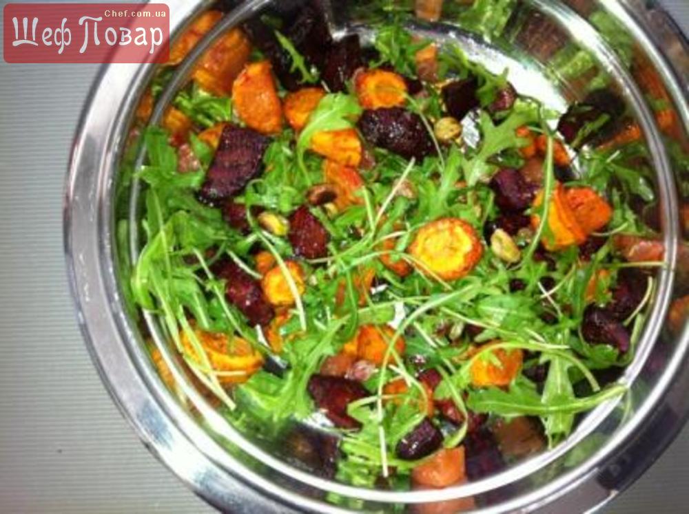Салат с запеченными овощами