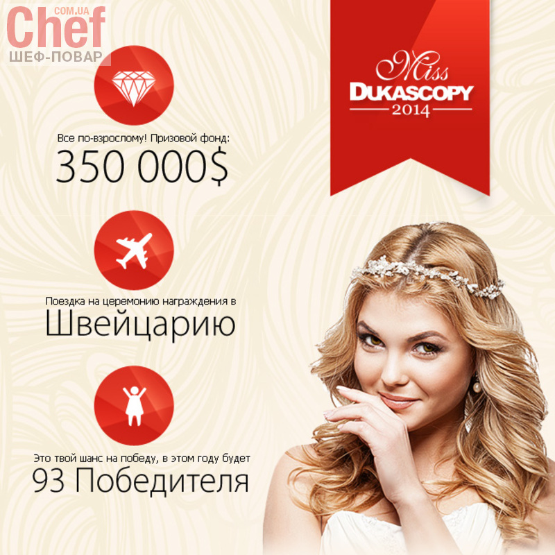 Конкурс красоты Miss Dukascopy 2014