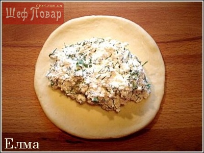 ПИРОЖКИ С СЫРОМ И ЗЕЛЕНЬЮ
