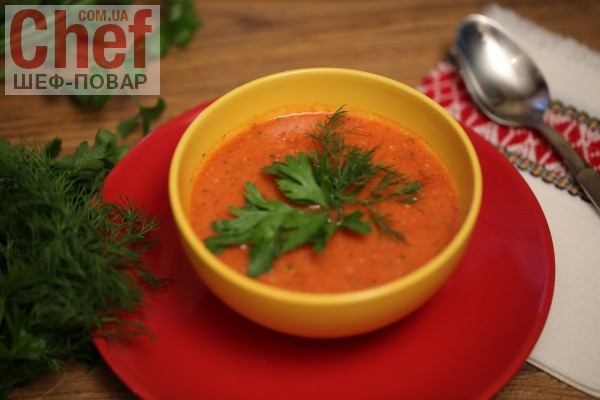 Гаспачо – испанский овощной суп