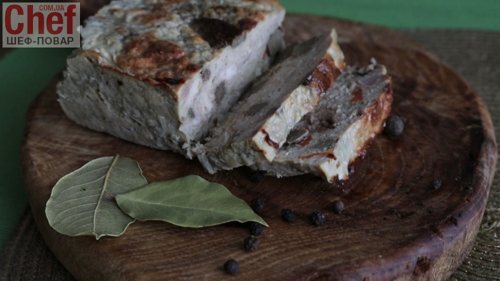 Терри́н (фр. Terrine)  Свинина Курица Печень