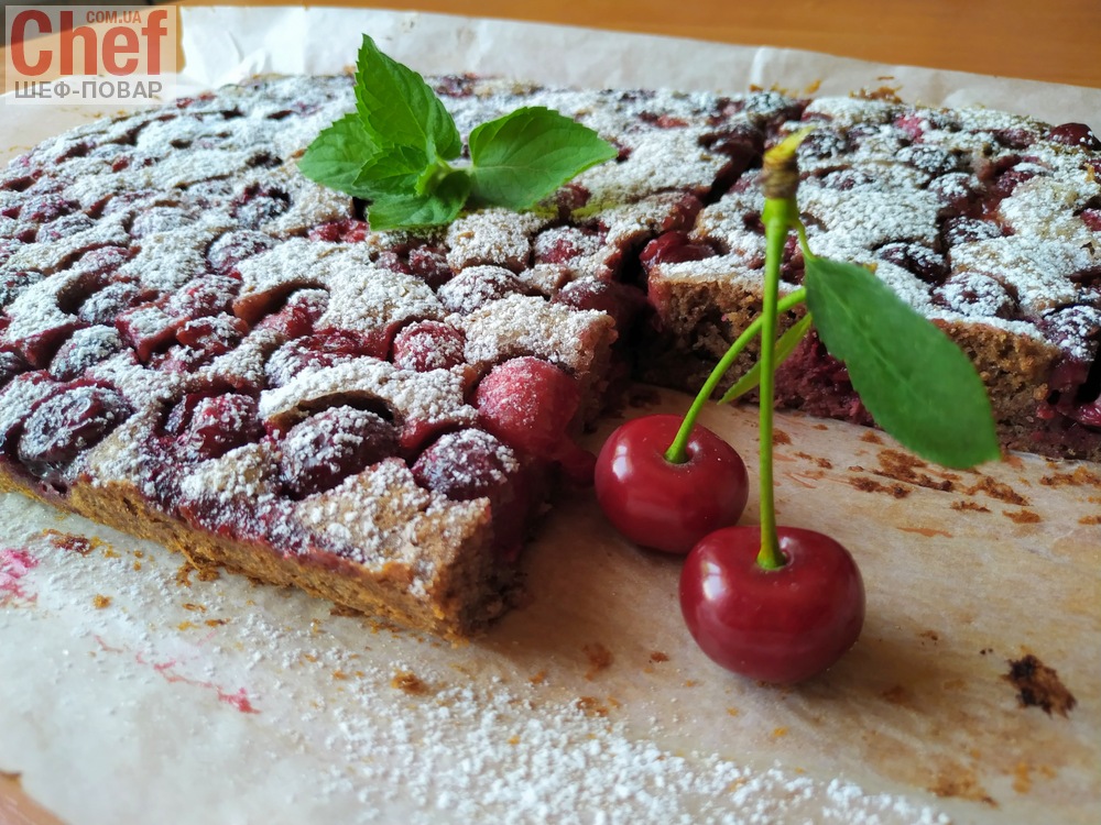 Советский рецепт вишнево- шоколадного десерта ( из журнала \